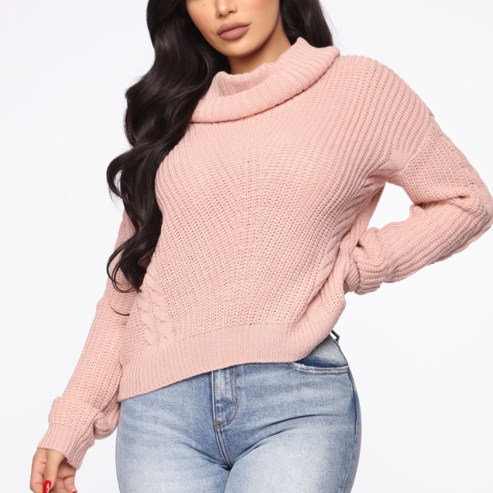 Fashion Nova NWT Blush sweater